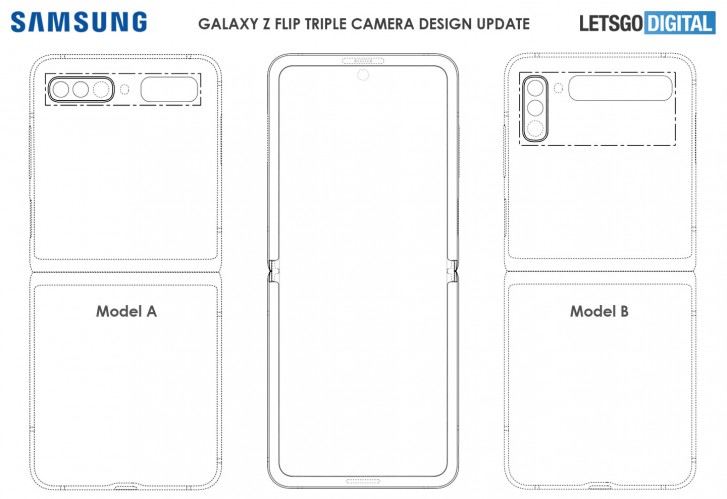 The next Galaxy Z Flip could come with three cameras on its back, patent suggests