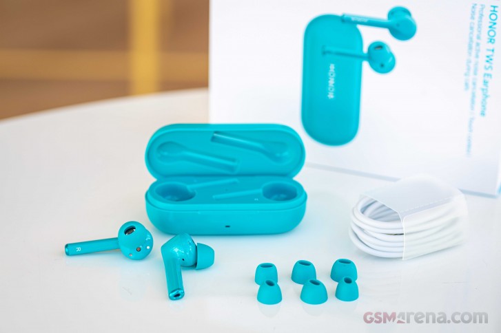 Honor magic earbuds blue new arrivals