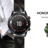 Artist editions of the Honor MagicWatch 2 and a laptop sleeve
