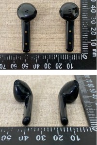 HTC U Ear true wireless headphones (photos by the FCC)