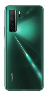 Huawei P40 lite 5G in green, black and space silver