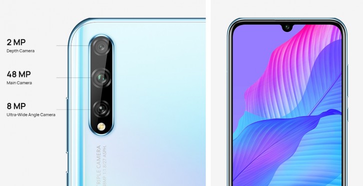 Замена стекла камеры huawei y8p