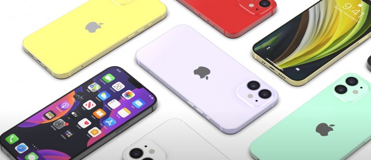 Iphone 12 Leak Cad Based Renders Show Design 1hz Screens And 3x Zoom Camera Tipped Gsmarena Com News