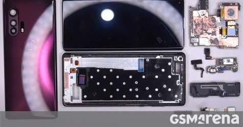 Motorola Edge+ teardown reveals aluminum midframe, lots of copper inside
