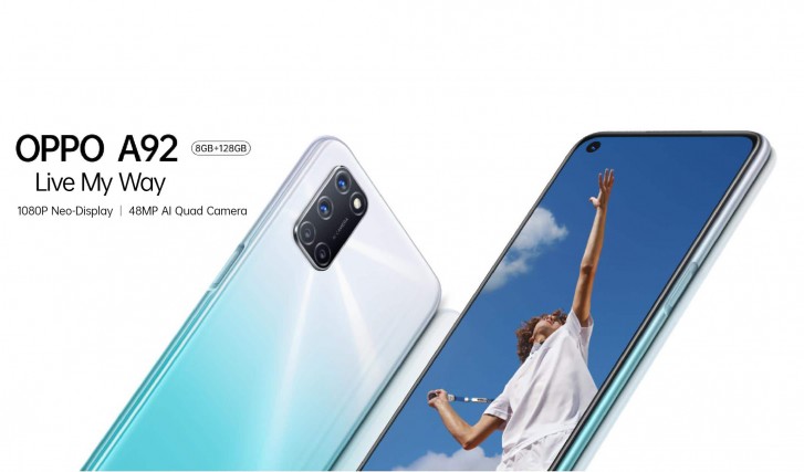 Oppo A92 Launched In Malaysia Is Just A Rebranded A72 Gsmarena Com News