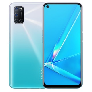 Oppo A92 باللون الأبيض والأسود 