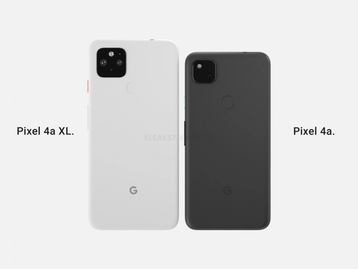 Pixel 4a XL back cover shows the dual camera that wasn't meant to be