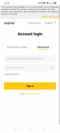 You can sign up with the Realme Link app using either mobile phone number or email