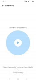 Realme Band pairing process