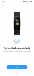 Realme Band pairing process