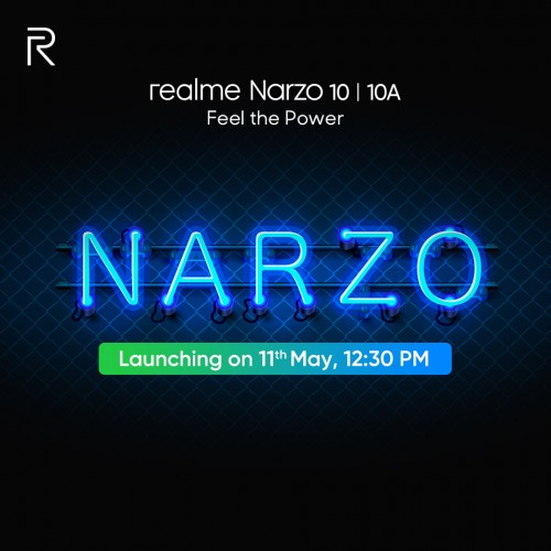 Realme Narzo 10 series launch set for May 11