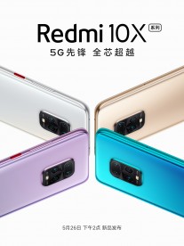 The Redmi 10X is coming on May 26