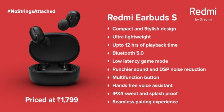 Redmi Earbuds S launch in India tomorrow, rebranded AirDots S