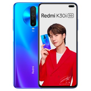 Redmi K30i 5G in blue and white