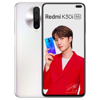 Redmi K30i 5G in blue and white