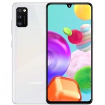 Galaxy A41 in Prism Crush White color