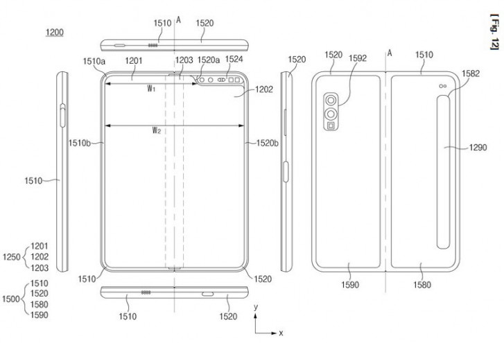 samsung galaxy fold model number