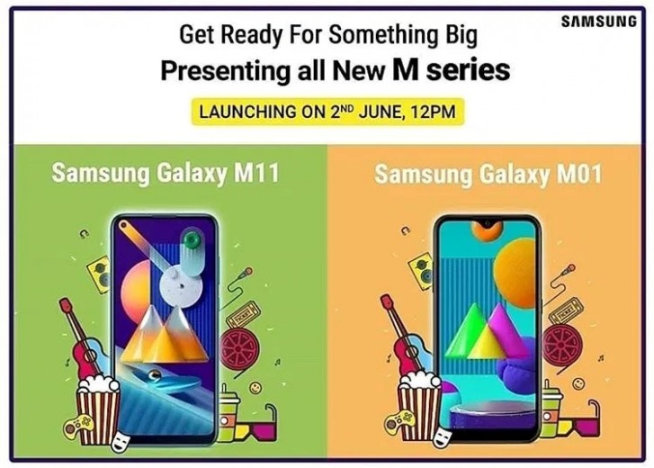 Samsung Galaxy M01 and M11 launching in India on June 2