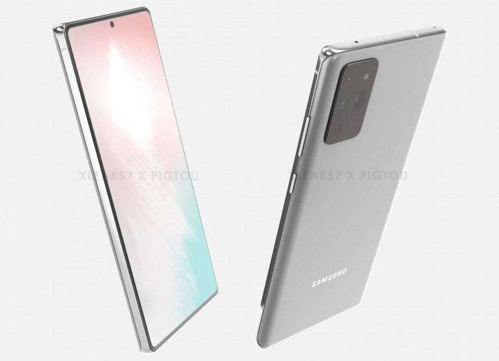 Samsung Galaxy Note Alleged Cad Renders Leak With Galaxy S Ultra S Camera Setup Gsmarena Com News