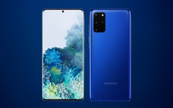 Samsung Galaxy S20+ gets new Aura Blue color in the Netherlands