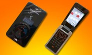 Unreleased Sony Ericsson W707 prototype with unique button display surfaces