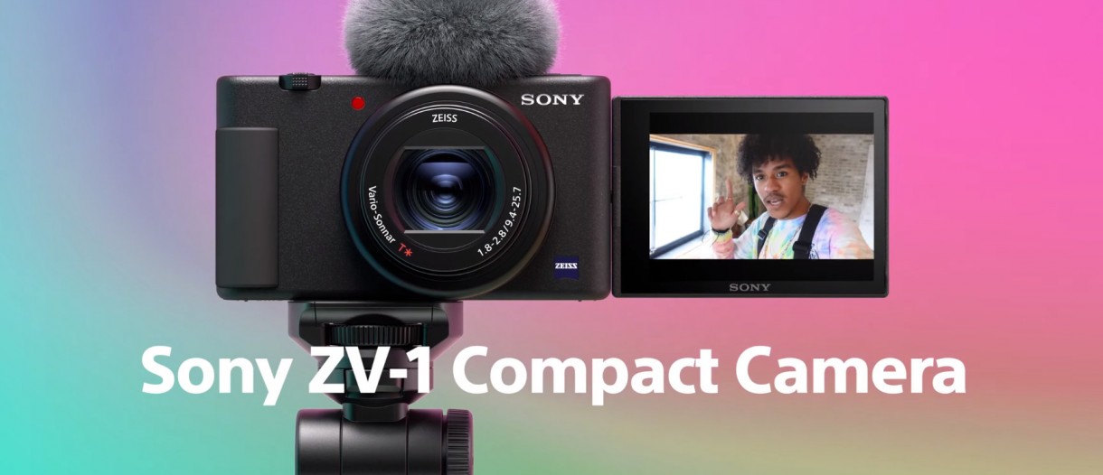 Sony Launches Zv 1 Compact Camera For Content Creators And Vloggers Gsmarena Com News