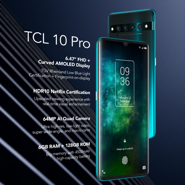 TCL 10 Pro and 10L go on sale in North America starting May 19 ...