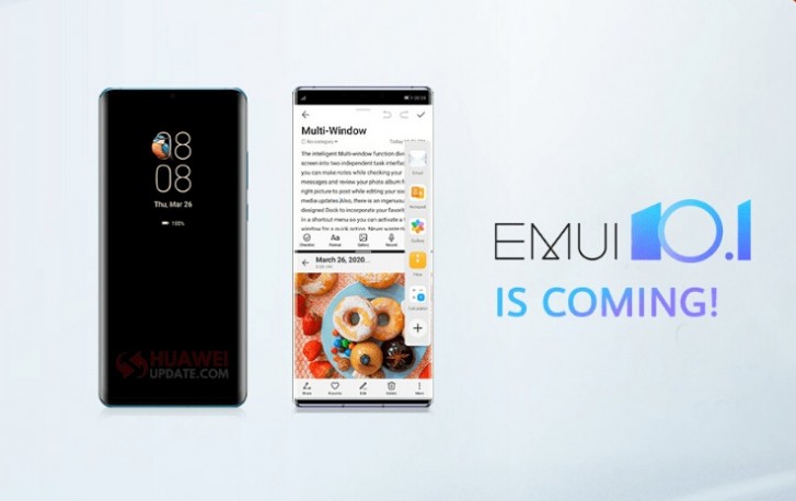 Huawei details EMUI 10.1 update schedule for global users