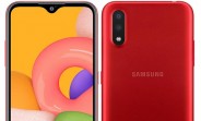 Samsung Galaxy A01 variant with removable battery visits Geekbench