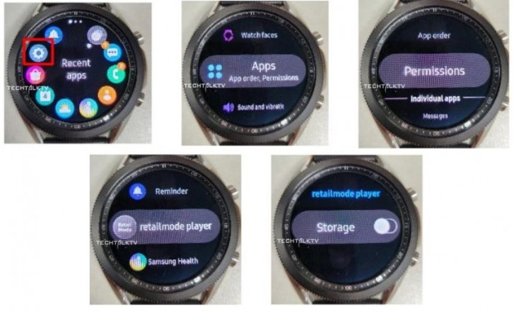 Samsung Galaxy Watch 3 appears in new photos, this time it's powered on