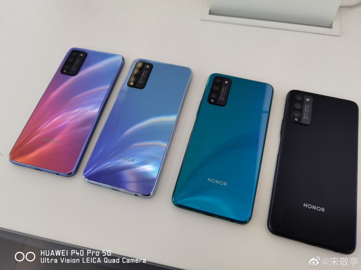 Honor 30 Lite color options revealed, confirmed to have 90Hz display, 180Hz touch sample rate