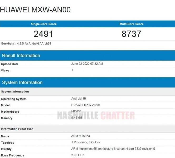 Honor 30 Lite passes through Geekbench revealing key specs