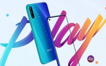 Honor Play 4e image and specs surface