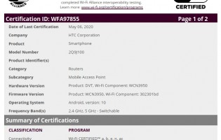 Bluetooth & Wi-Fi certifications