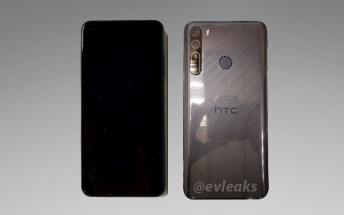 HTC Desire 20 Pro appears in hands-on images