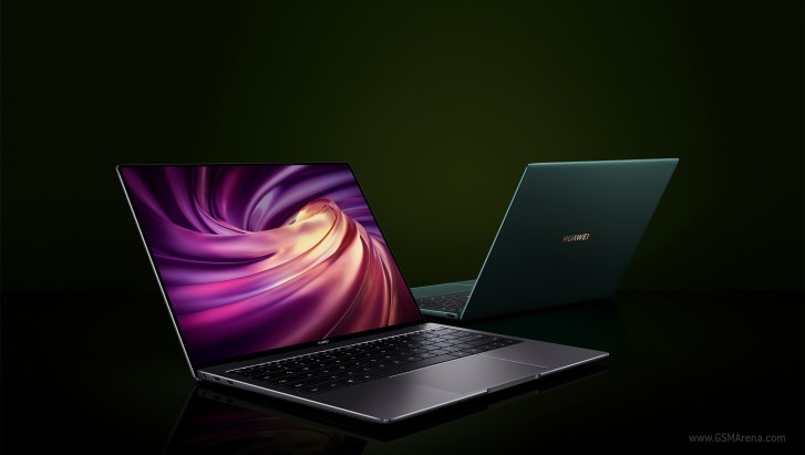 MateBook X Pro 2020 باللون الأخضر الزمردي 