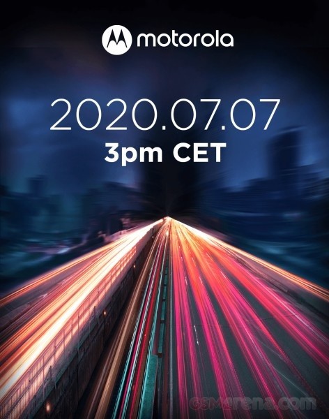 Motorola sets an event for July 7, might unveil the Edge Lite