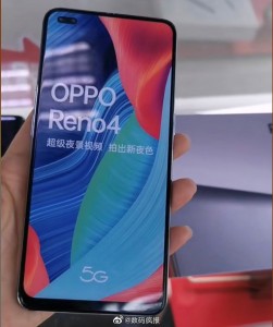 Oppo Reno4 5G live photos