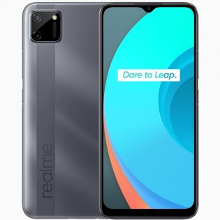 Realme C11 باللون الفلفل الرمادي 