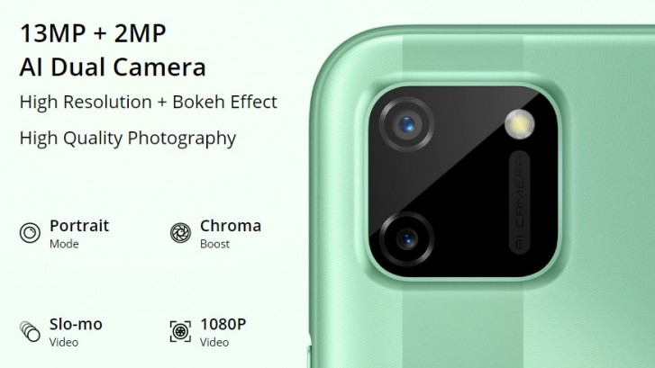 Realme C11 goes official: Helio G35 SoC, dual rear cameras, and 5,000 mAh battery