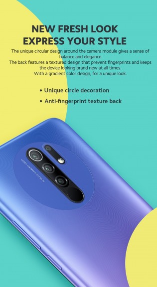 Redmi 9 comes with four cameras on the back