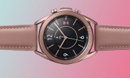 Here's the 41mm Samsung Galaxy Watch3 in Bronze