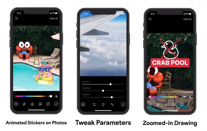 Telegram adds video editor, animated stickers on media and more