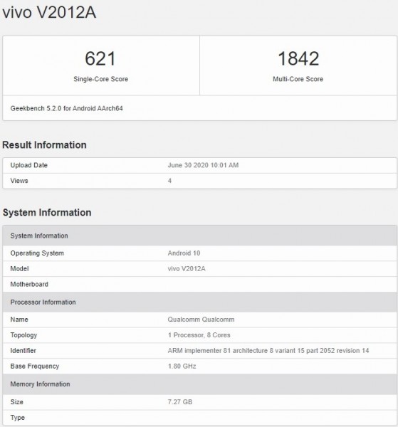 iQOO Z1x full specs and design revealed by TENAA