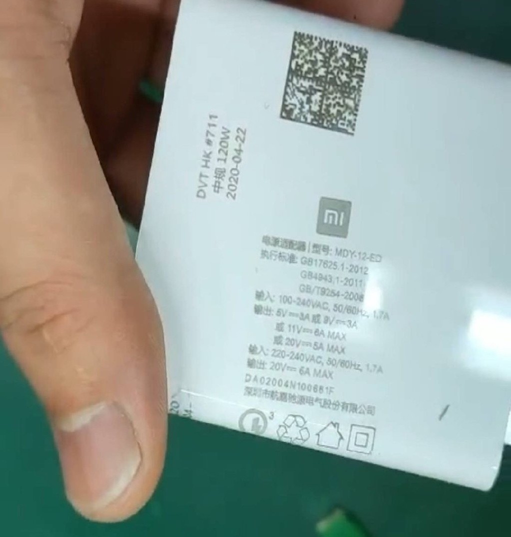 gsmarena 001 Xiaomi working on a 120W charger