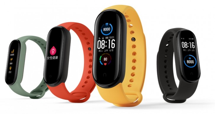 Xiaomi Mi Band 5 debuts with bigger display and magnetic charger ...