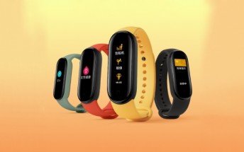 New Xiaomi Mi Band 5 images appear showing official colors
