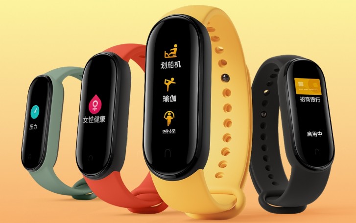 New Xiaomi Mi Band 5 images appear, showing official colors 