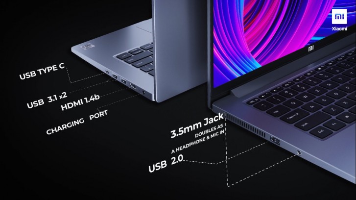 Xiaomi Mi NoteBook 14 official with 10-gen Intel CPUs