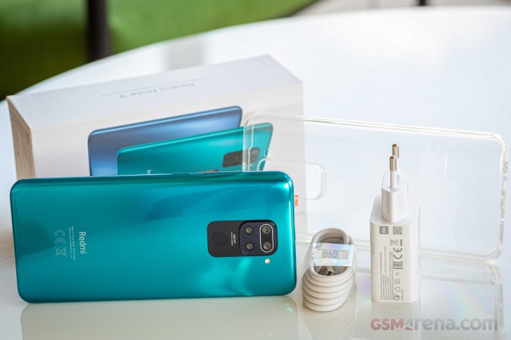 redmi note 9 aqua green review